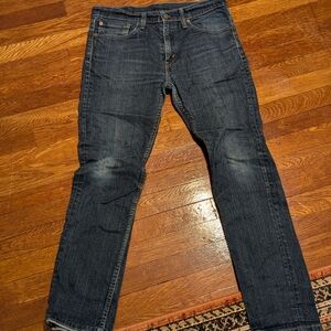 Levi's Dark Blue Denim Jeans